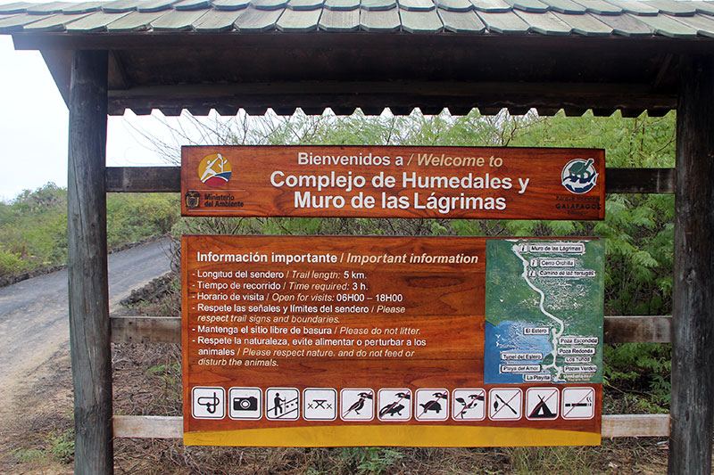Humedales, Muro de las Lágrimas y Concha de Perla